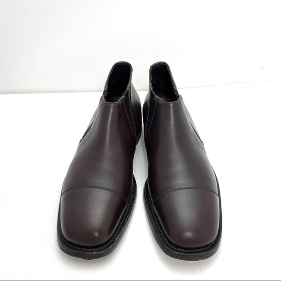Prada Cup-toe Chelsea Ankle Boot Brown - Picture 2 of 12